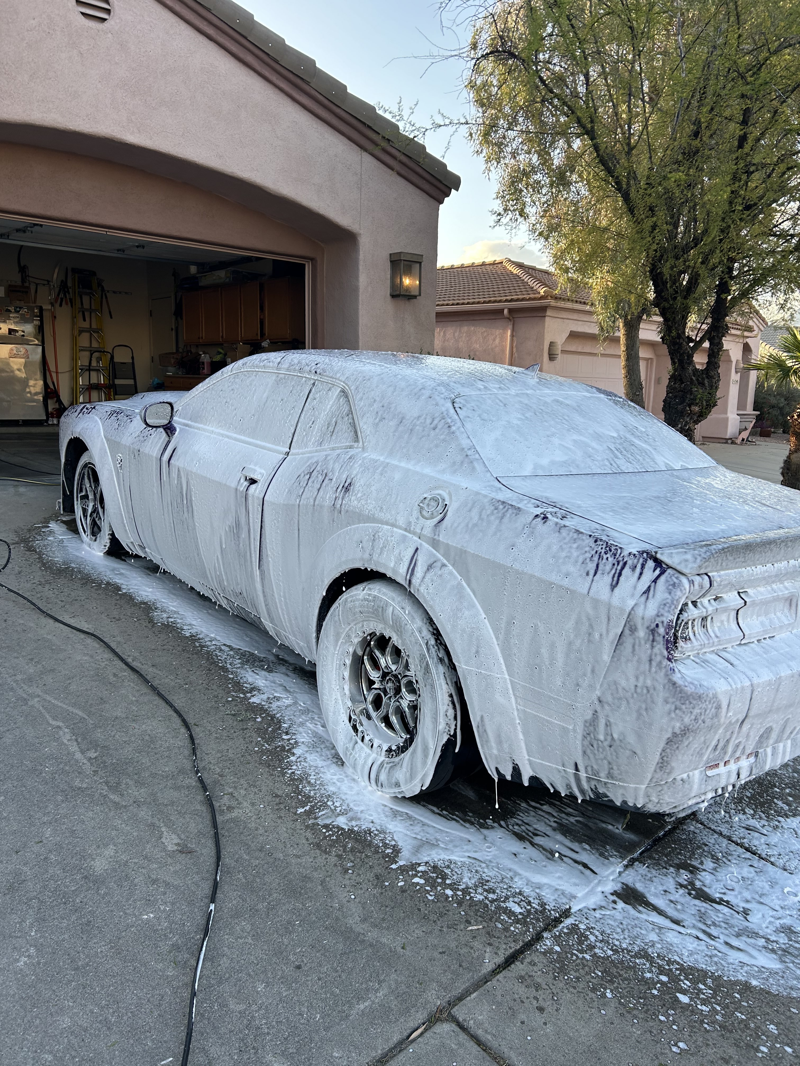 Professional exterior car detailing service in Tucson AZ - hand washing and ceramic wax